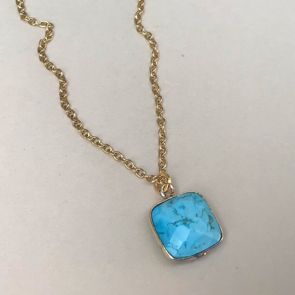 Turquoise Sundance Charm Necklace new - Picture 5 of 8